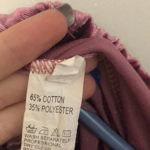 Pink Fuzzy Shiny Shorts - Picture 7 of 7